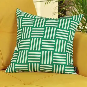 18"x18" Memphis Printed Decorative Throw Pillow Cover