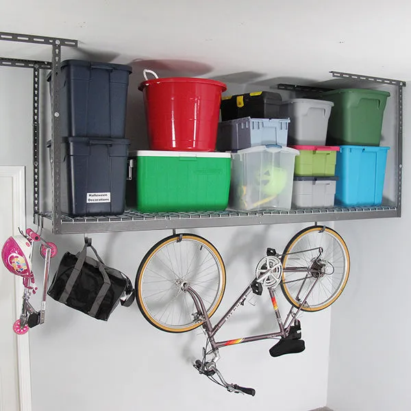 2' x 8' Overhead Garage Storage Rack