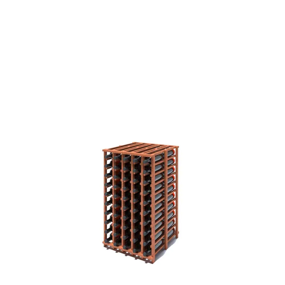 5 Column - 100 Bottle Double Deep Base Wine Rack