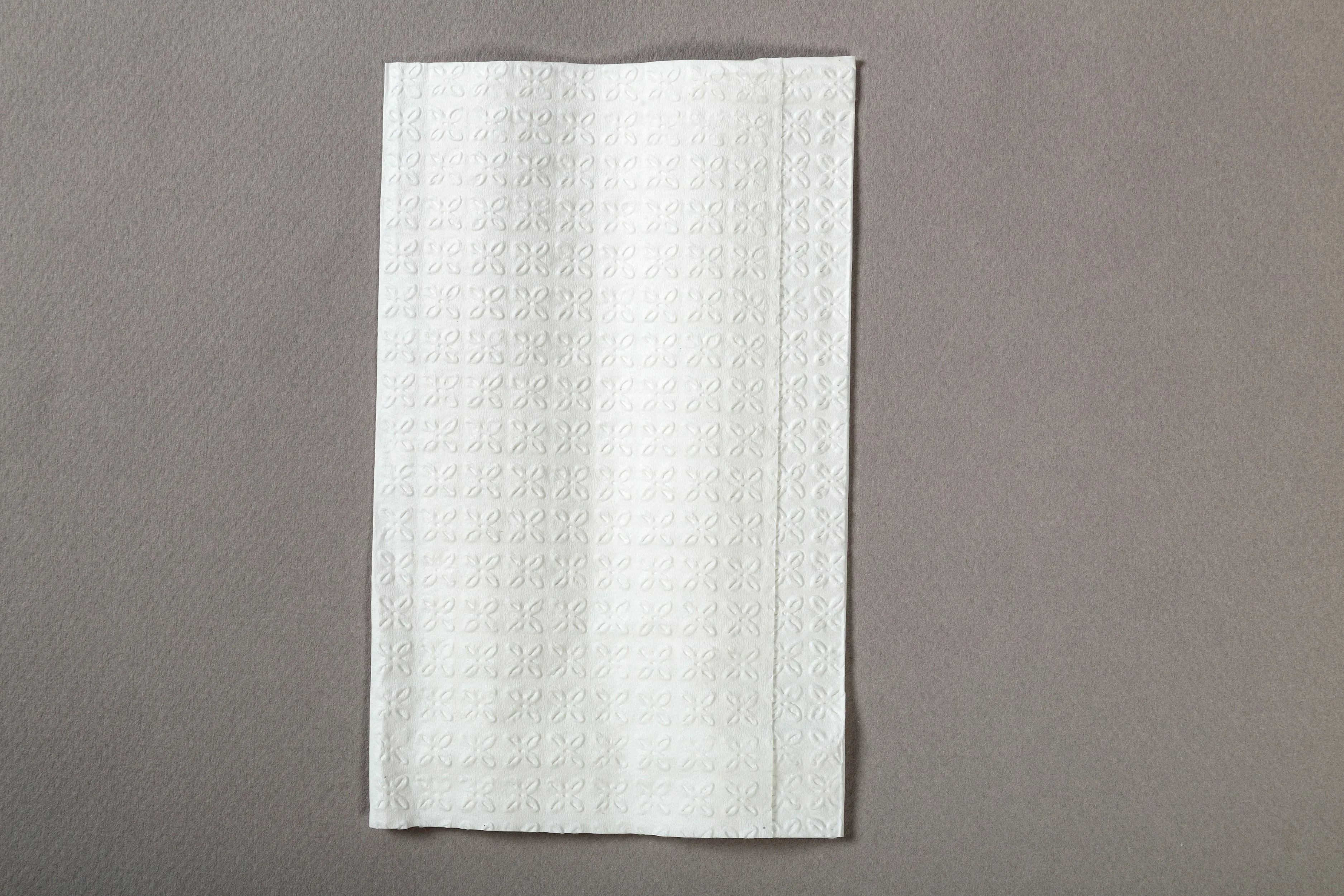 7.8" x 6.25" 2 Ply White Interfold Embossed Napkins, Case of 6,000