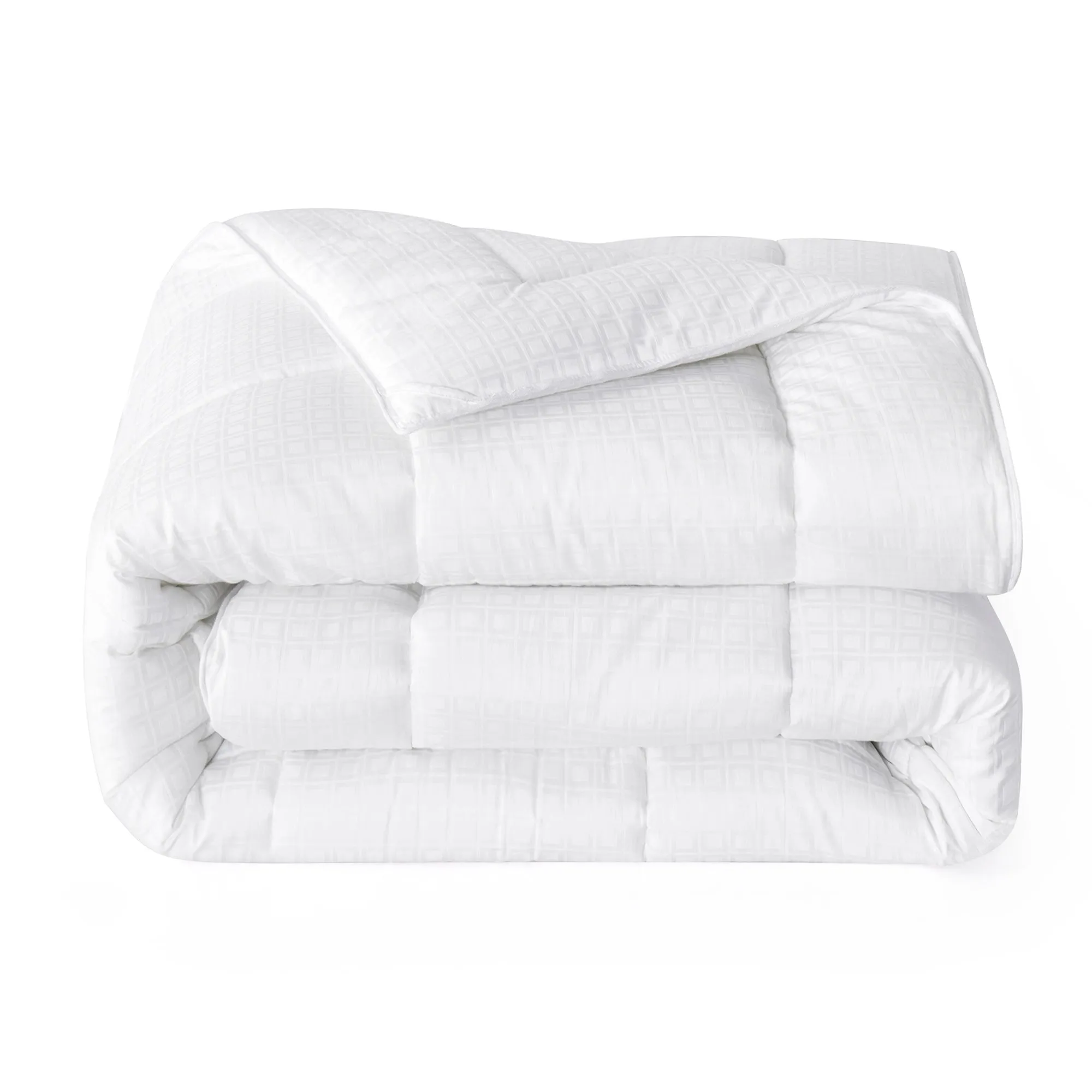 All Seasons Dobby Square Down Alternative Comforter