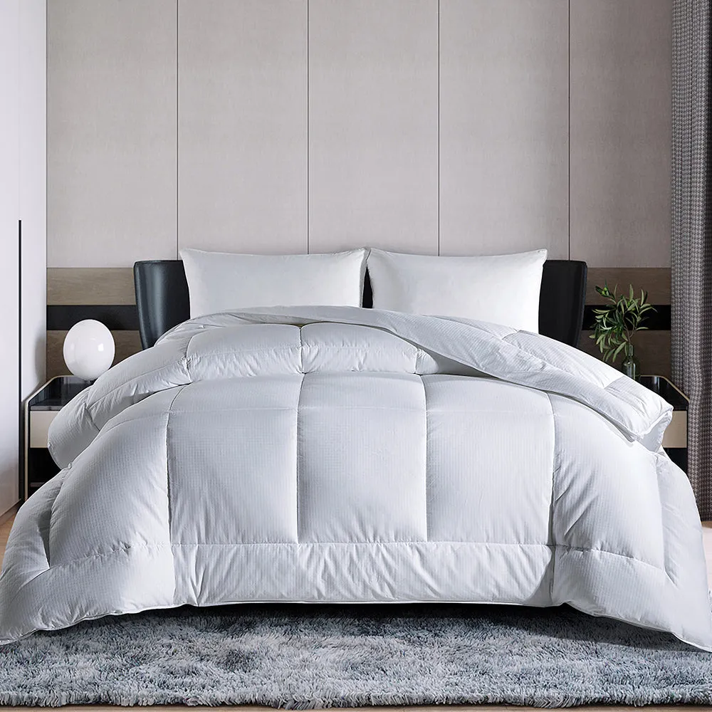 All Seasons Dobby Square Down Alternative Comforter