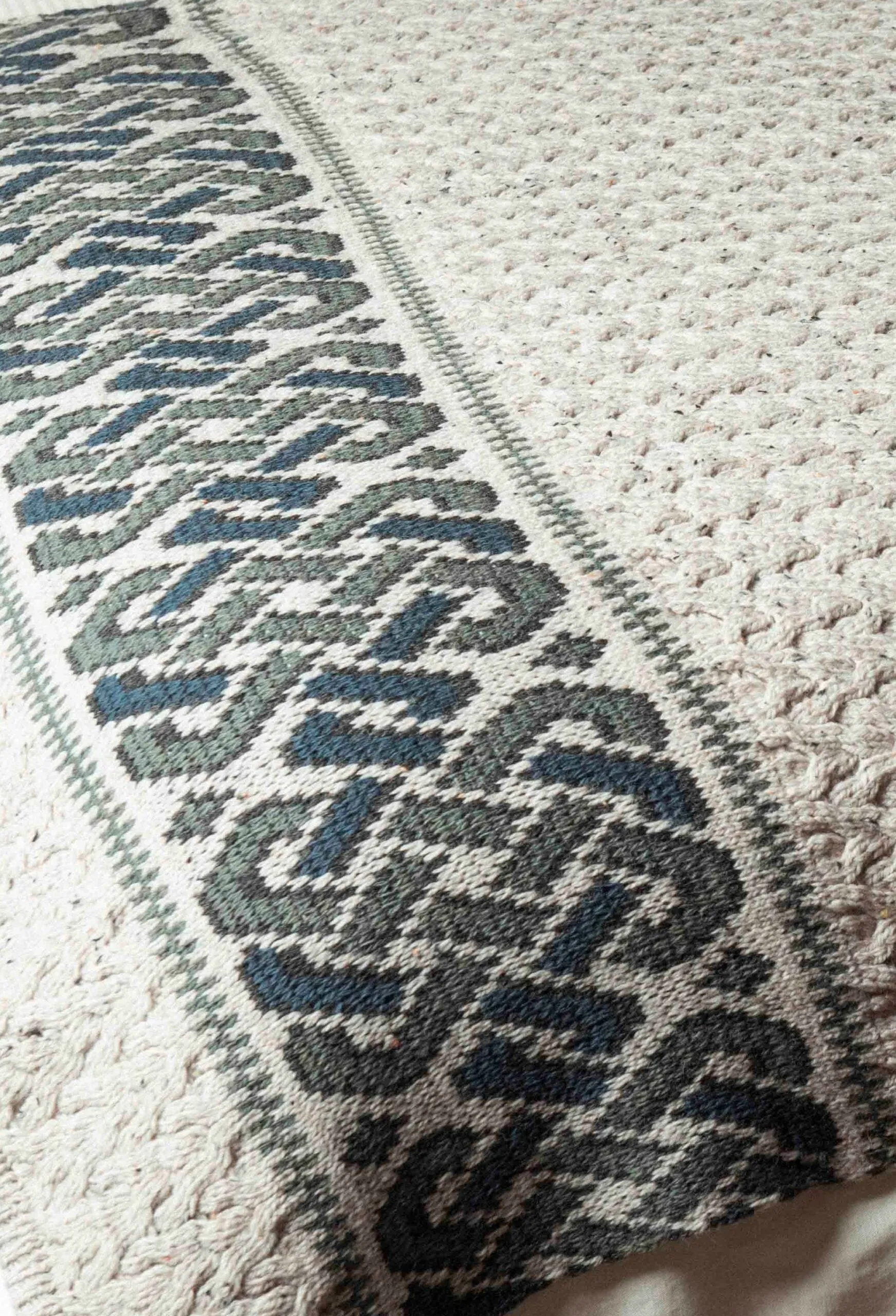 Aran Celtic Throw | Oatmeal