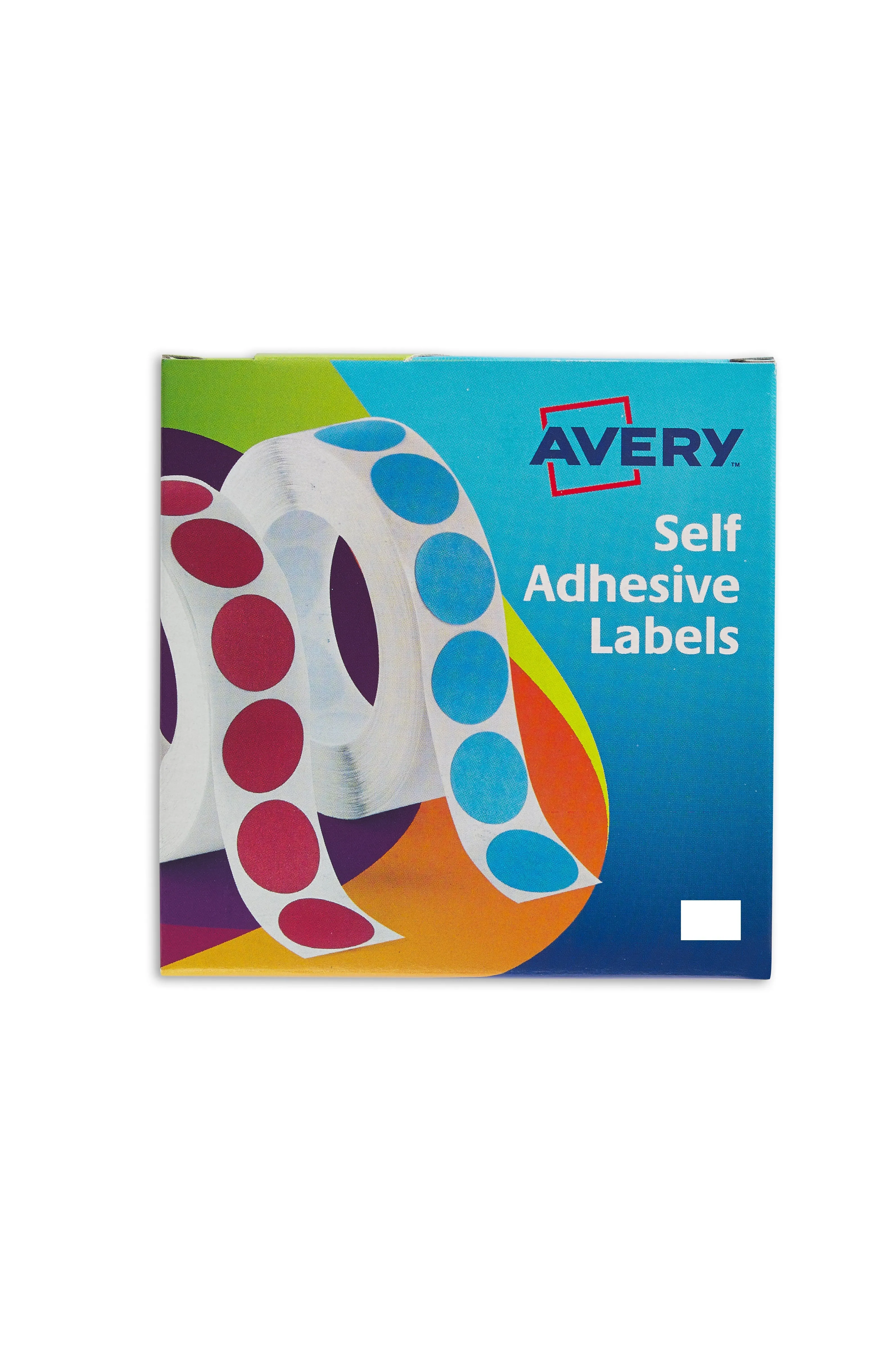 Avery Labels in Dispenser Rectangular 12x18mm White (Pack 2000 Labels) 24-415