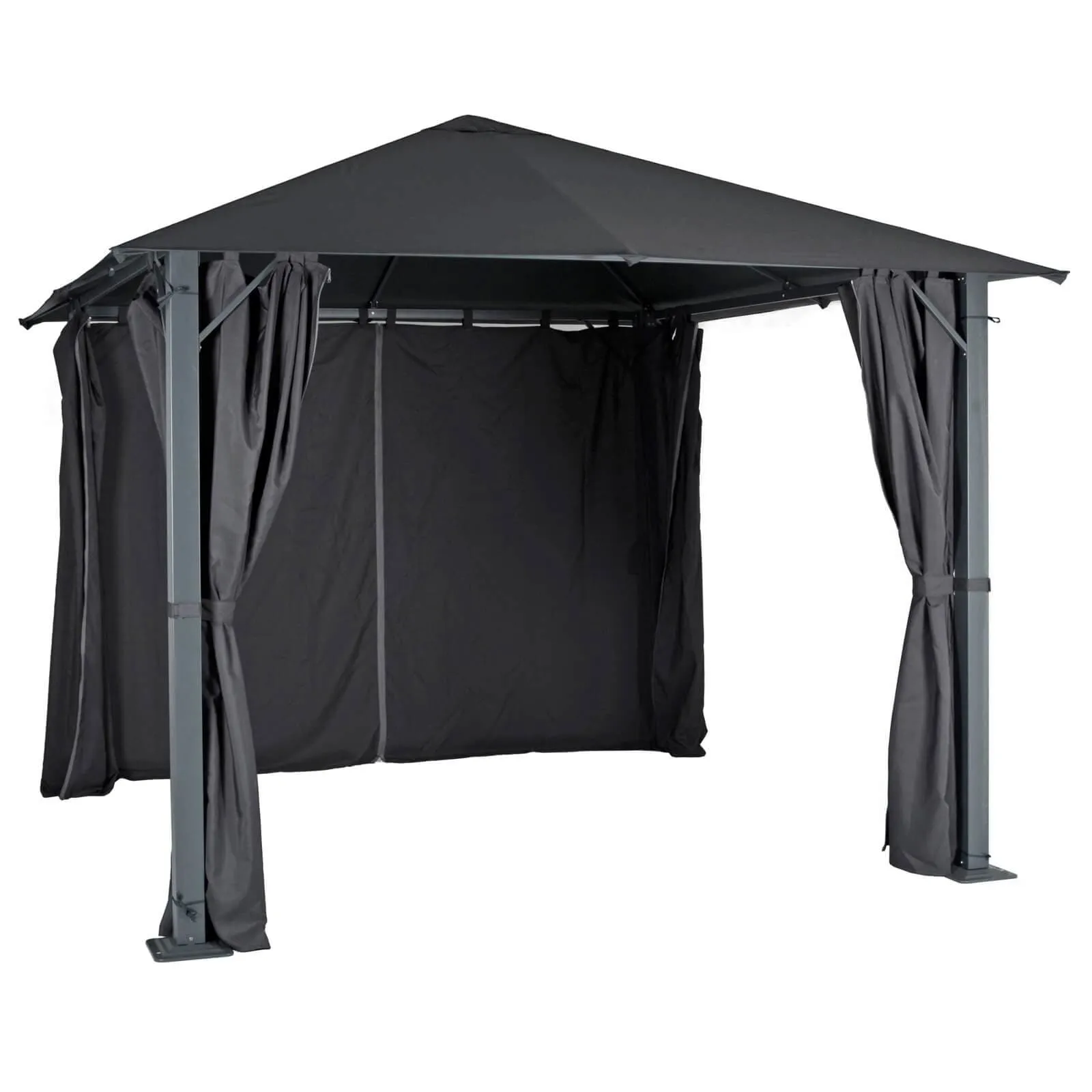 Azuma Gazebo Garden Pavillion Party Tent Curtains Marquee 3m