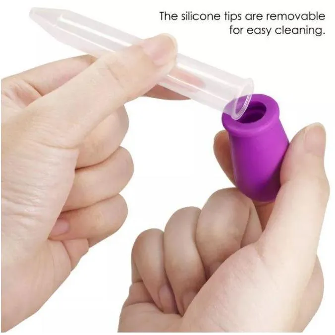 Baby Liquid Medicine Dispenser or Food Silicone Pipettes