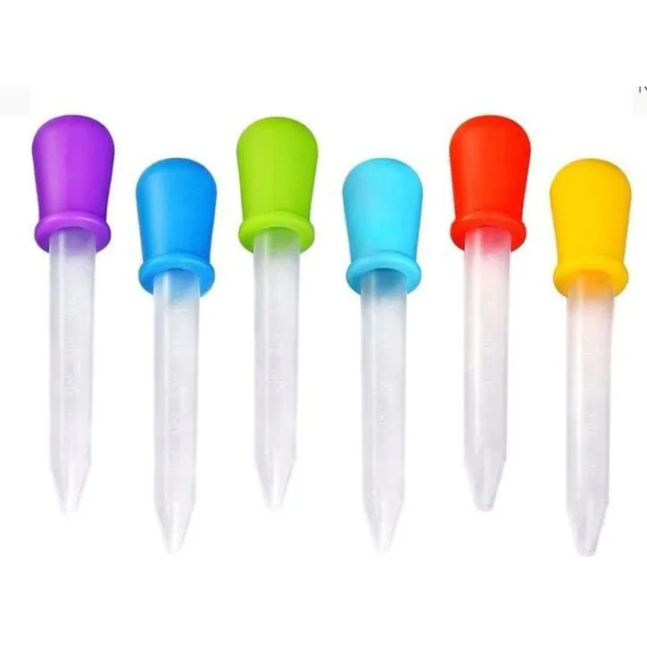 Baby Liquid Medicine Dispenser or Food Silicone Pipettes