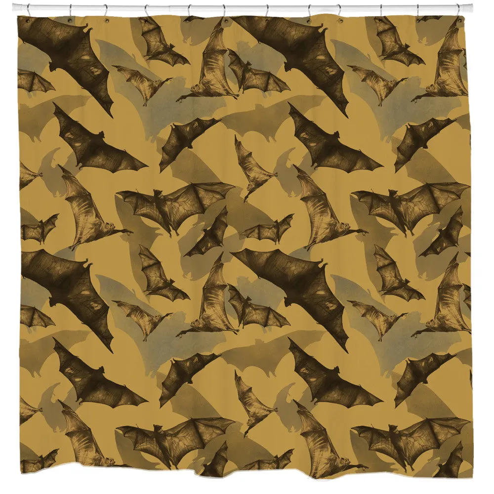 Bats Shower Curtain