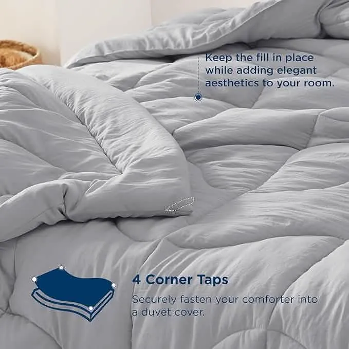 Bedsure Prewashed Polyester Quilted Comforters