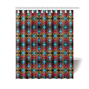 BlackFire7 Shower Curtain 60"x72"