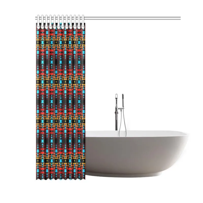 BlackFire7 Shower Curtain 60"x72"