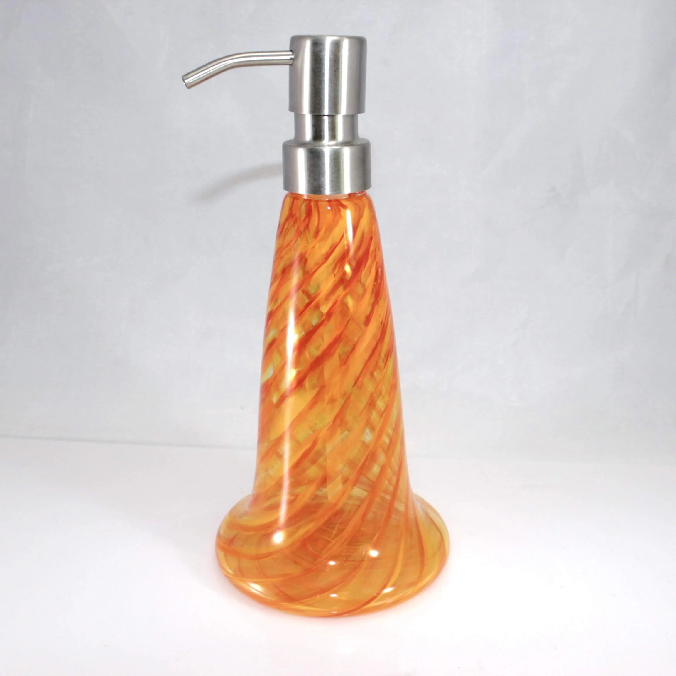 Blown Glass Soap Dispensers - Reusable Everyday Elegance