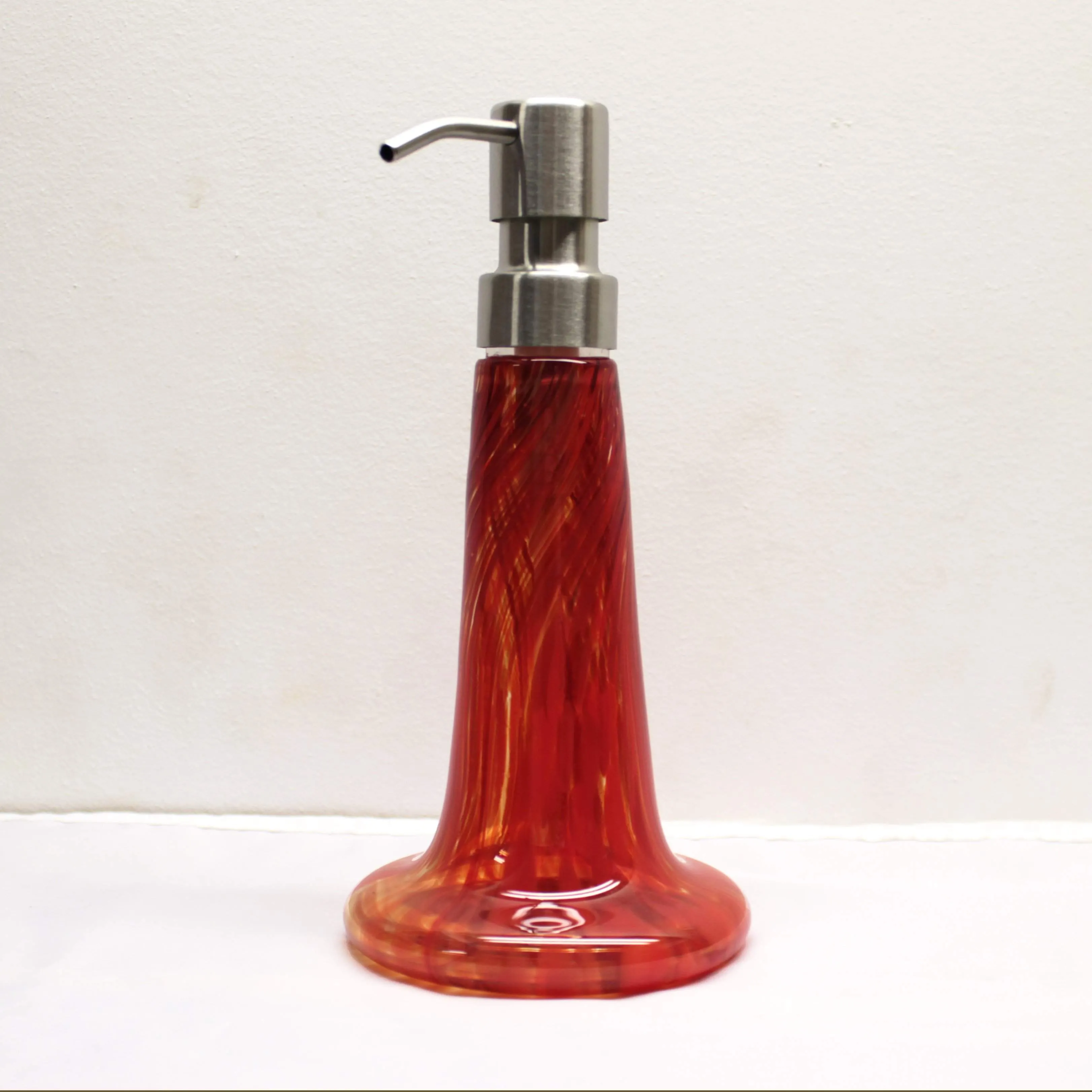 Blown Glass Soap Dispensers - Reusable Everyday Elegance