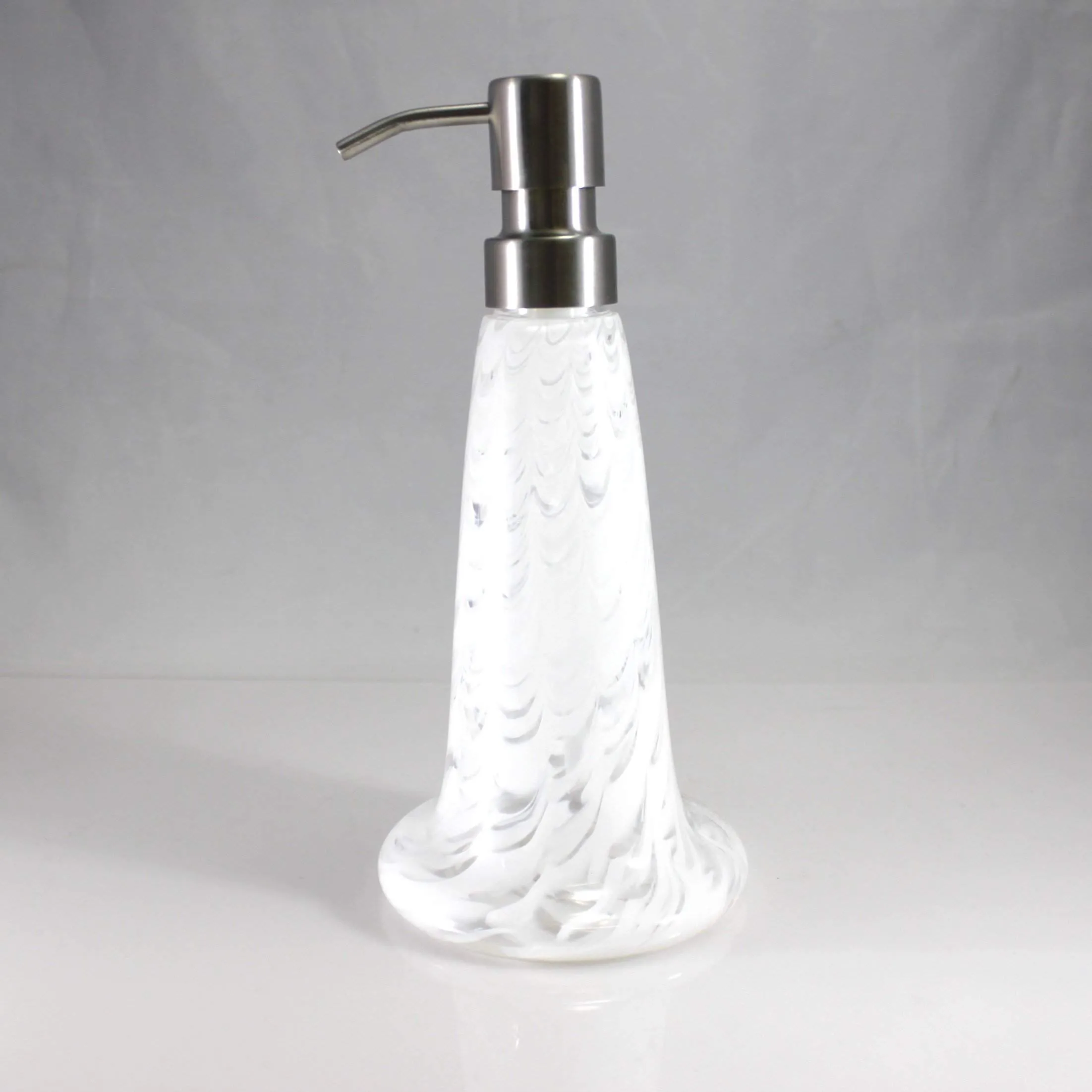 Blown Glass Soap Dispensers - Reusable Everyday Elegance