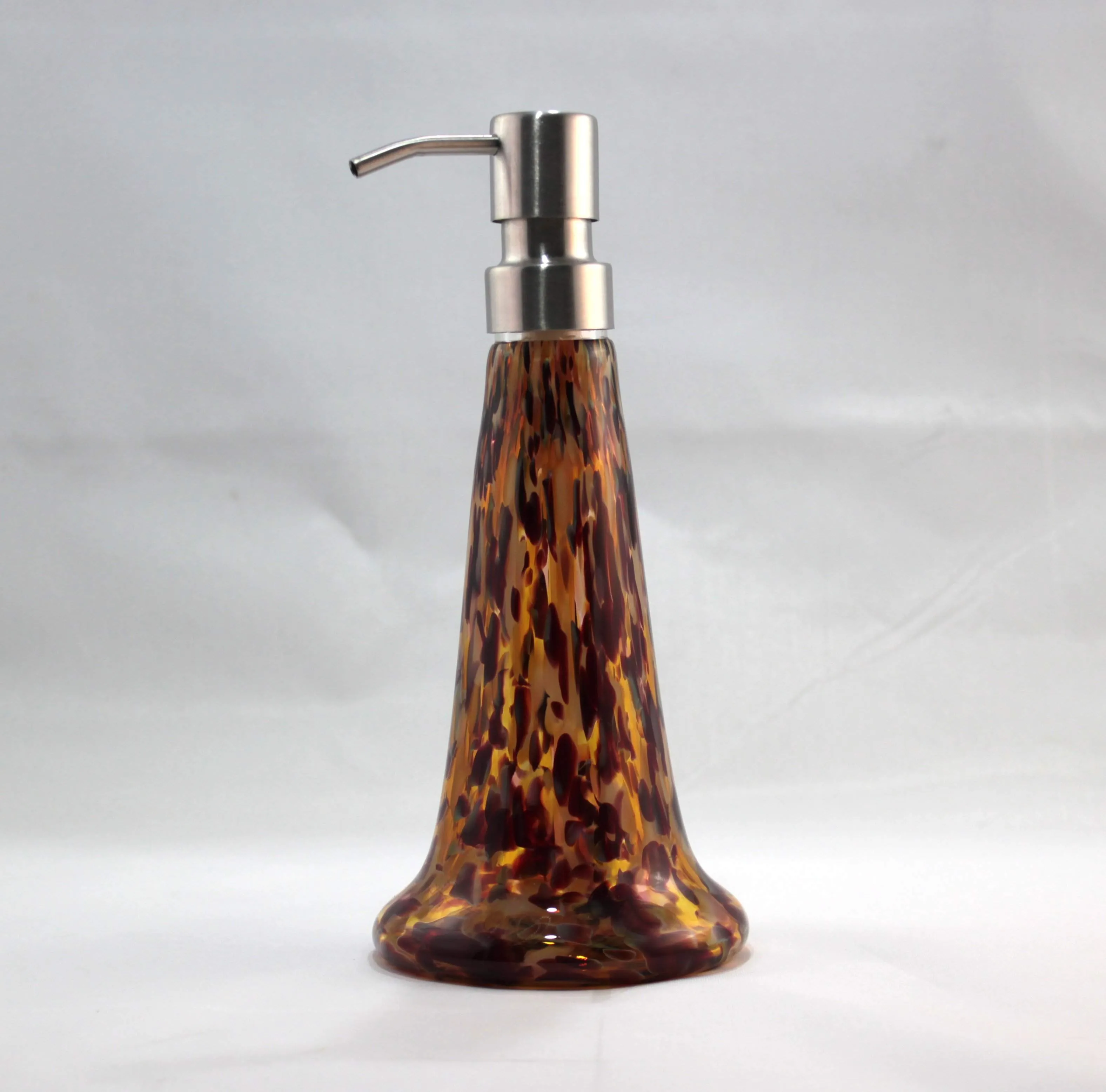 Blown Glass Soap Dispensers - Reusable Everyday Elegance