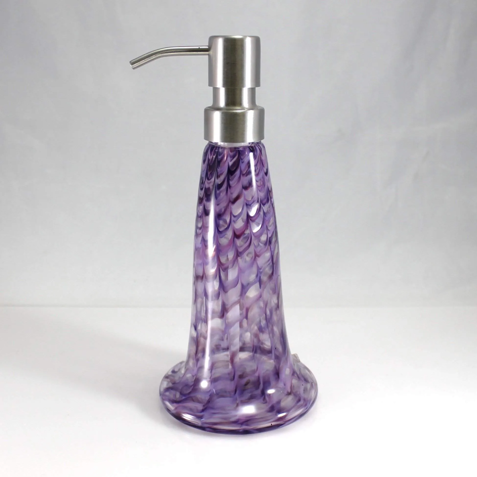 Blown Glass Soap Dispensers - Reusable Everyday Elegance