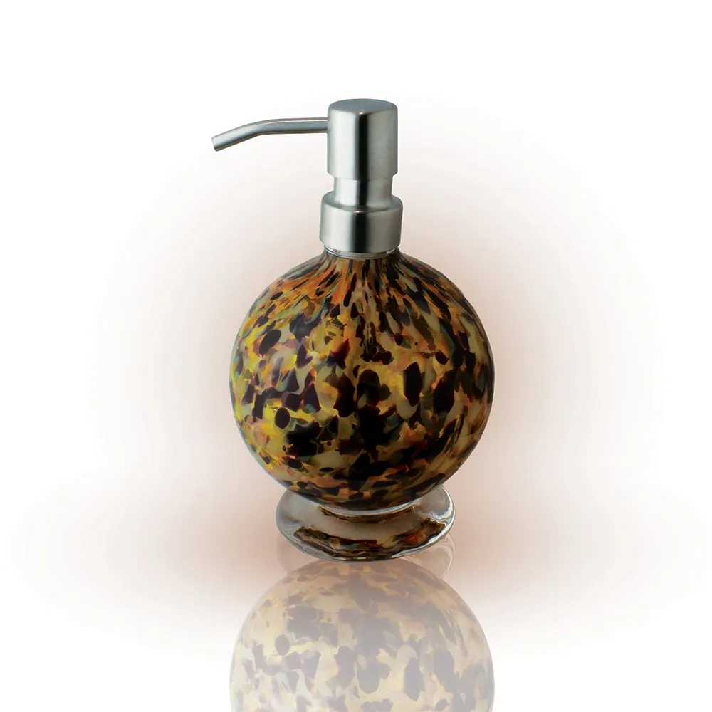 Blown Glass Soap Dispensers - Reusable Everyday Elegance