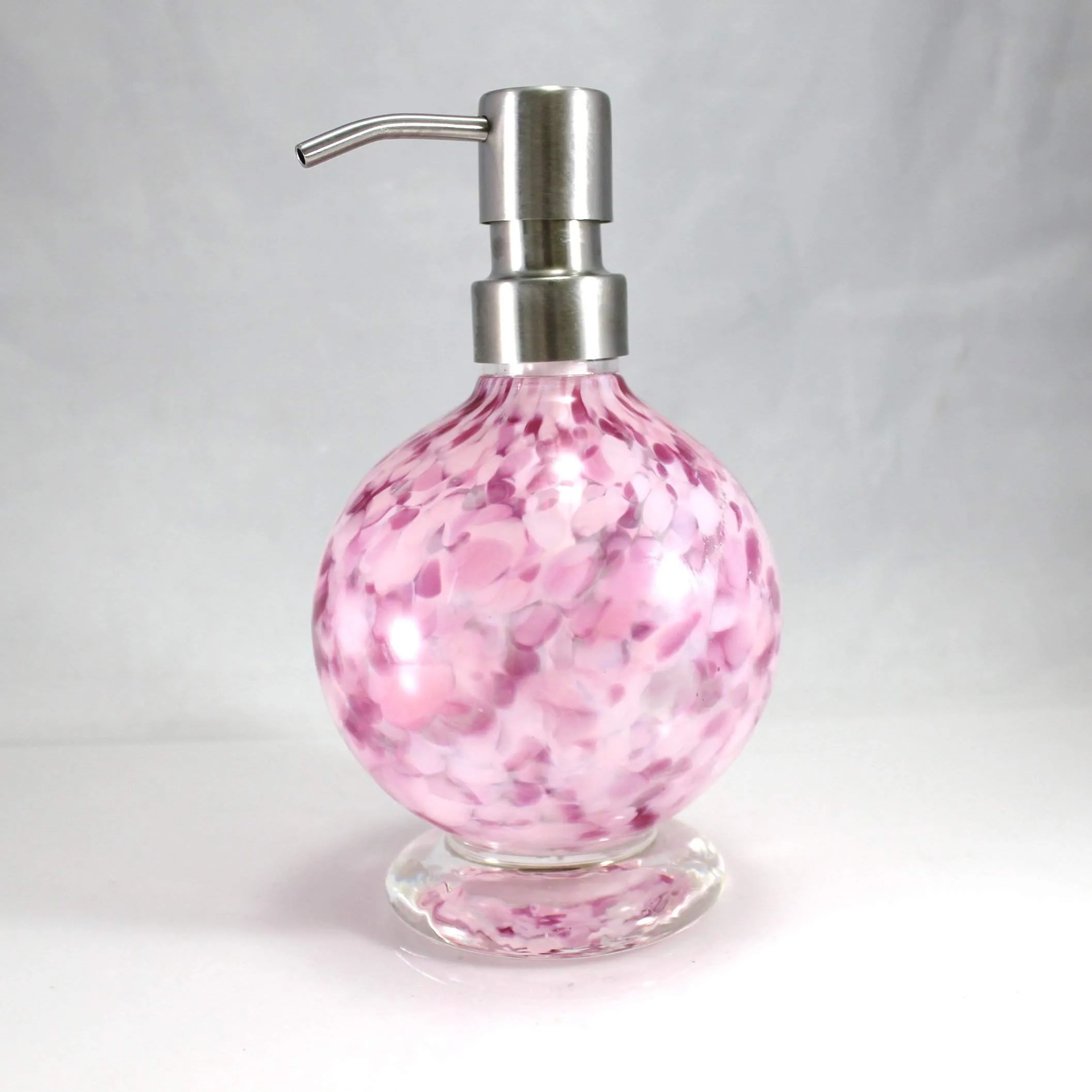 Blown Glass Soap Dispensers - Reusable Everyday Elegance