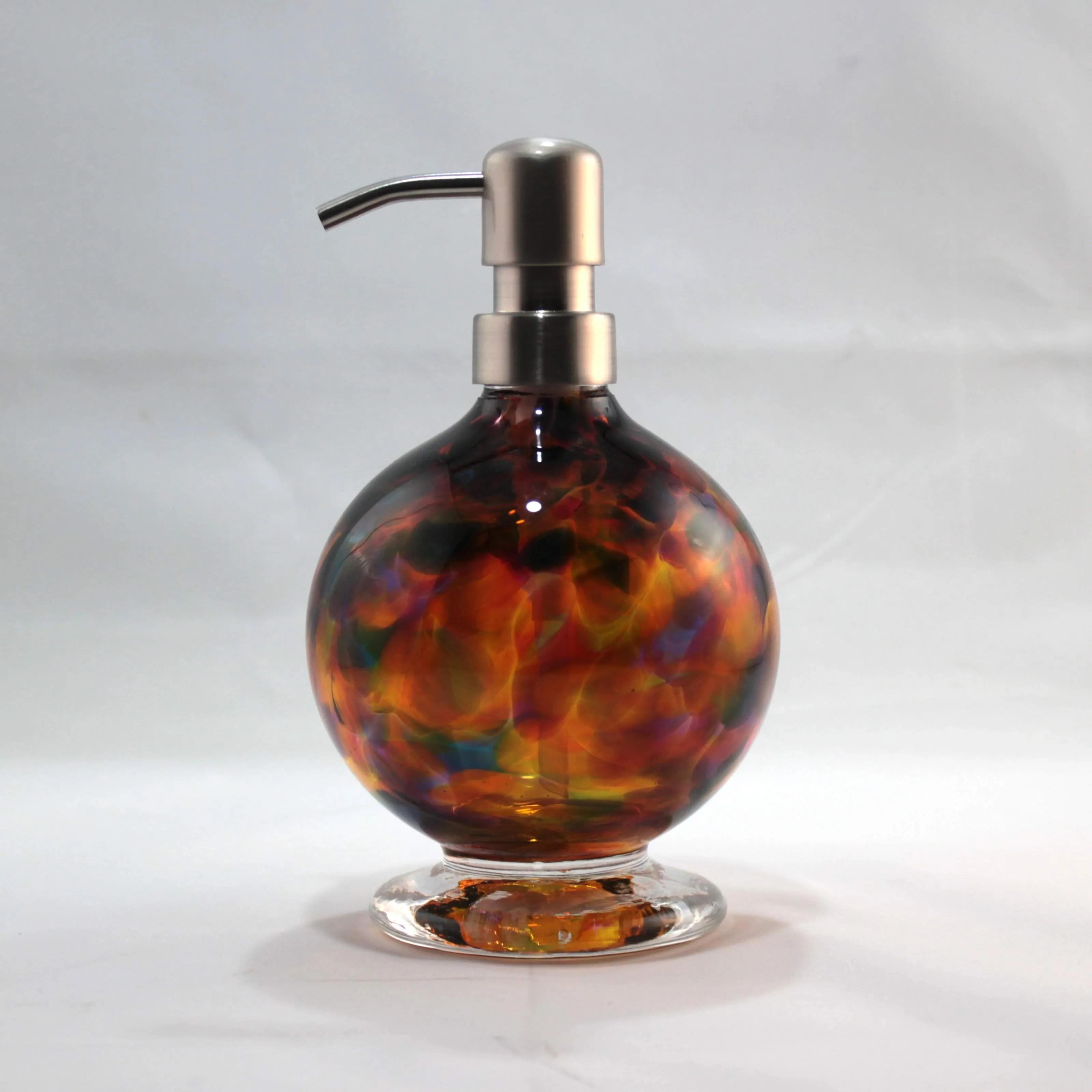 Blown Glass Soap Dispensers - Reusable Everyday Elegance