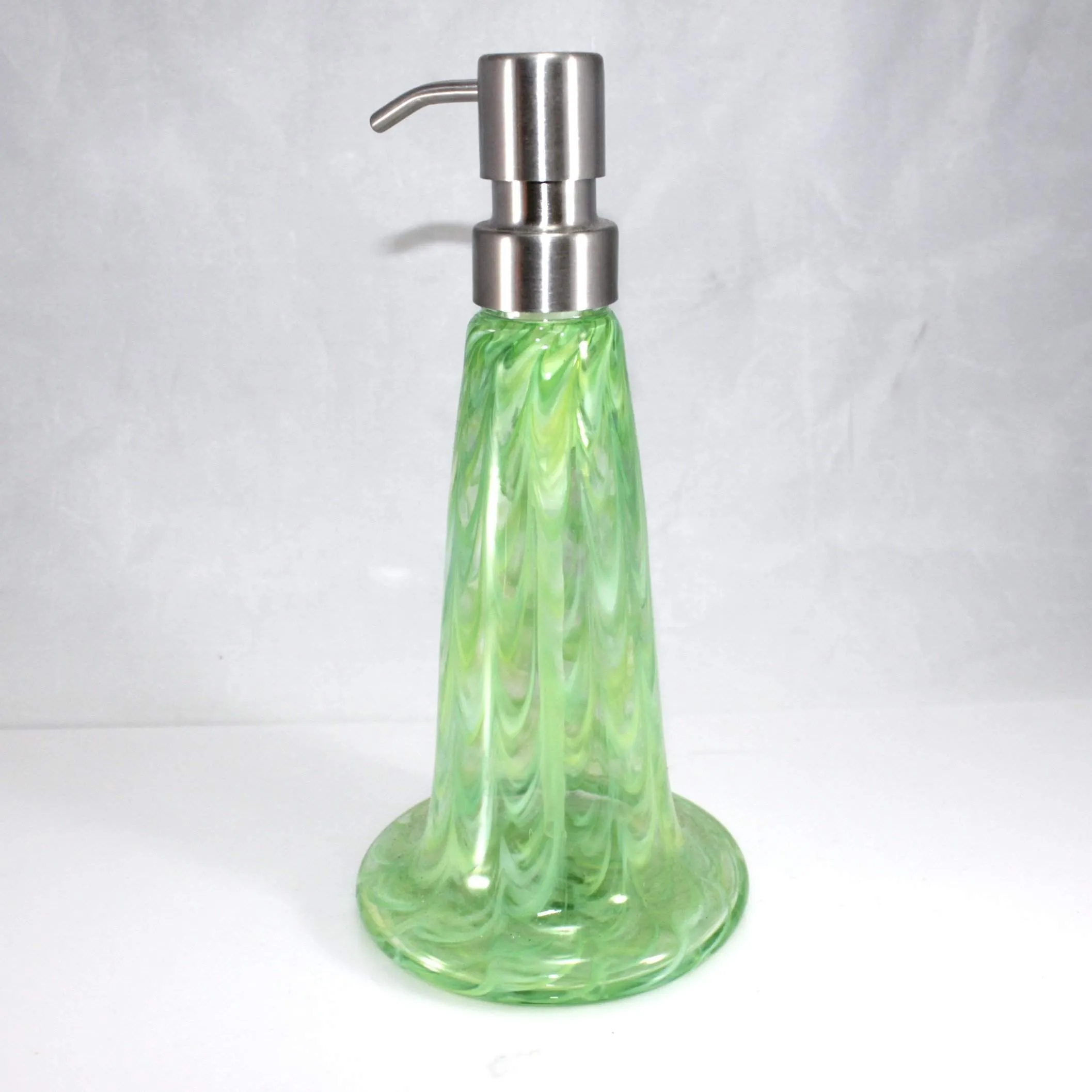 Blown Glass Soap Dispensers - Reusable Everyday Elegance