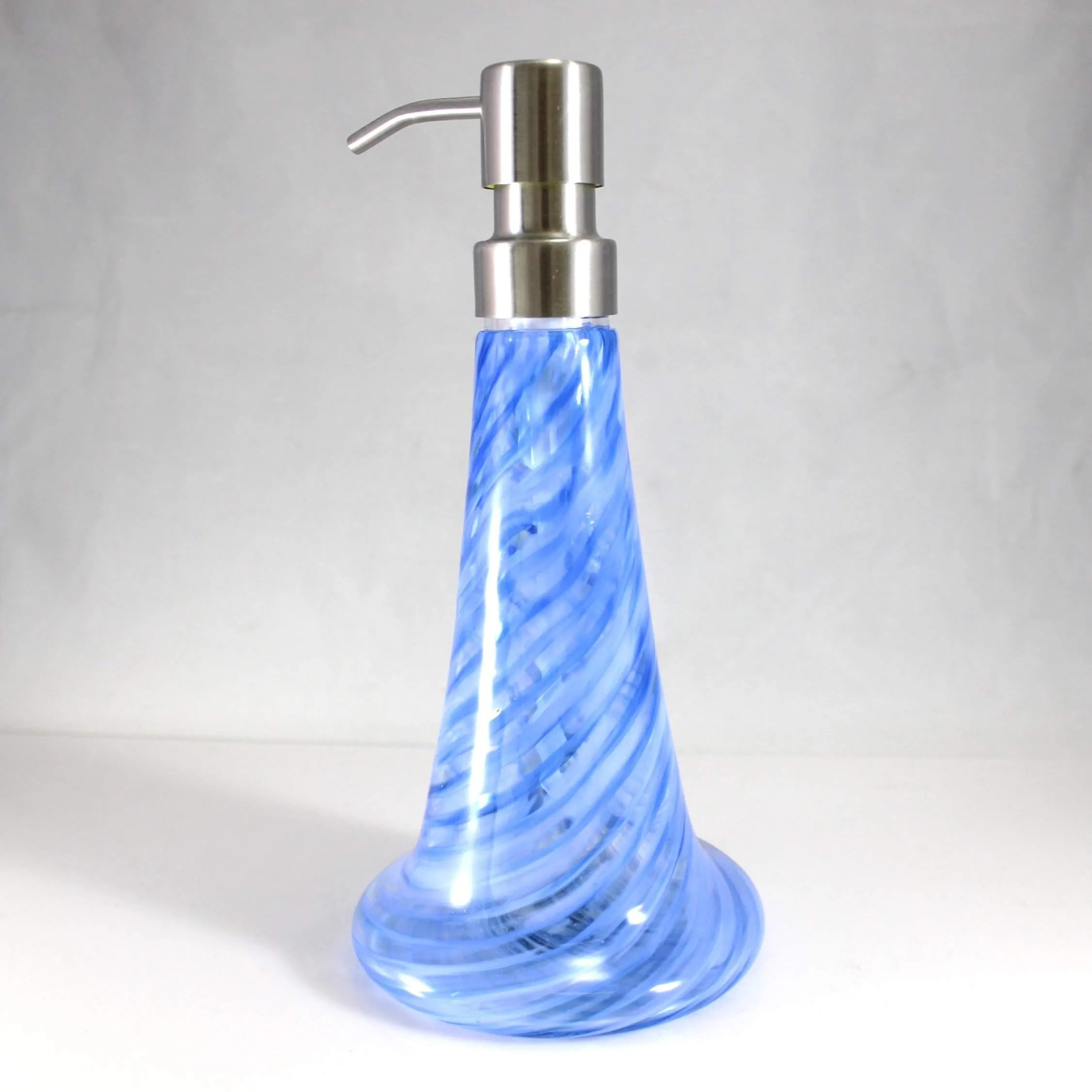 Blown Glass Soap Dispensers - Reusable Everyday Elegance