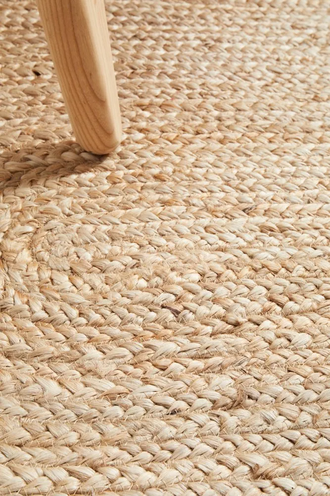 Bondi Oval Rug (Natural) by Rug Culture