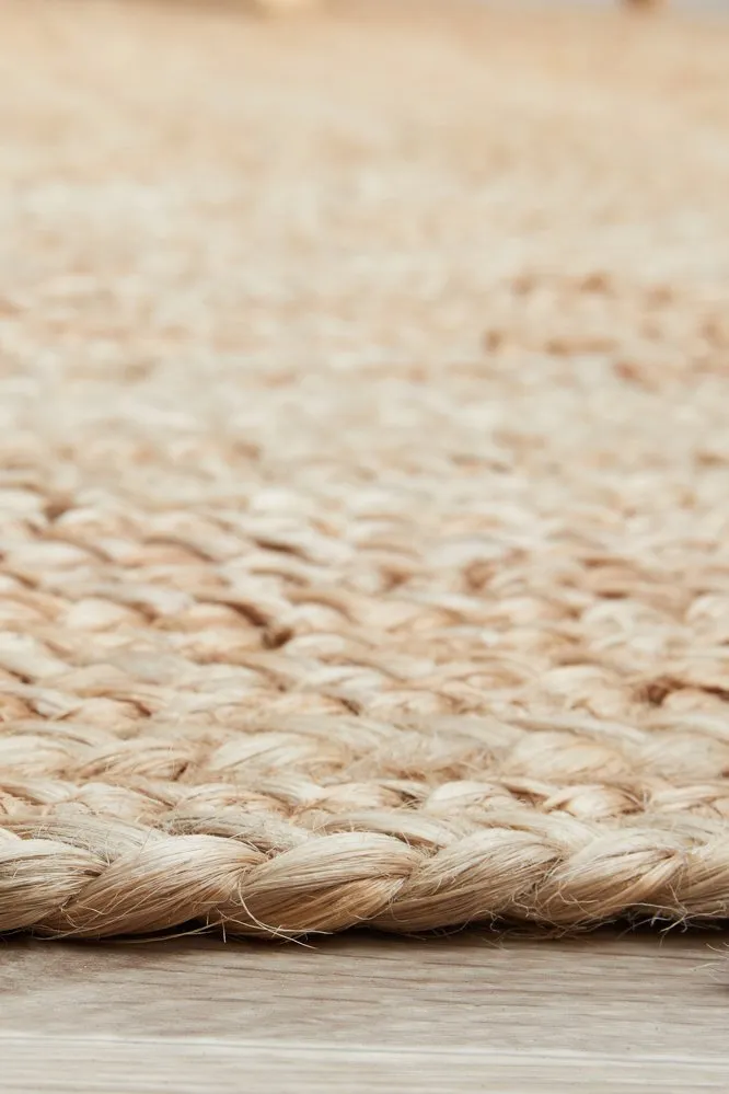 Bondi Oval Rug (Natural) by Rug Culture