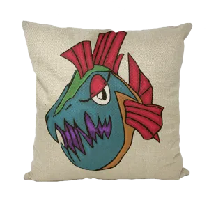 Carnevorenip Throw Pillows