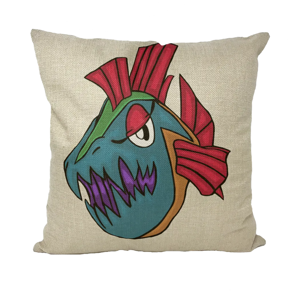 Carnevorenip Throw Pillows