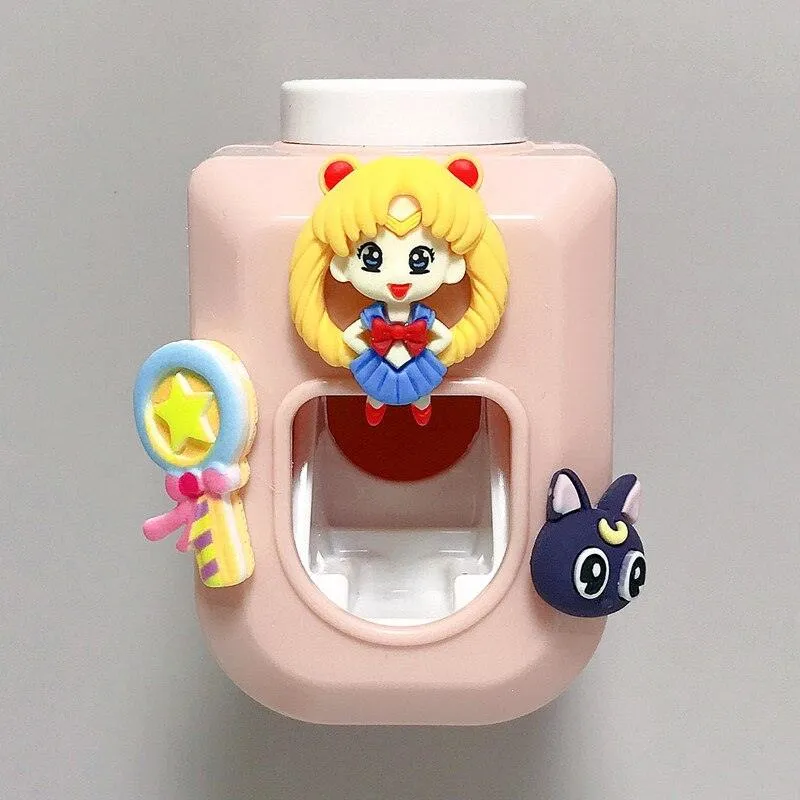 Cartoon Automatic Toothpaste Dispenser Squeezer