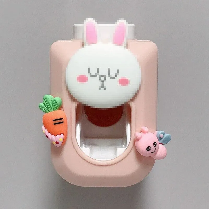 Cartoon Automatic Toothpaste Dispenser Squeezer