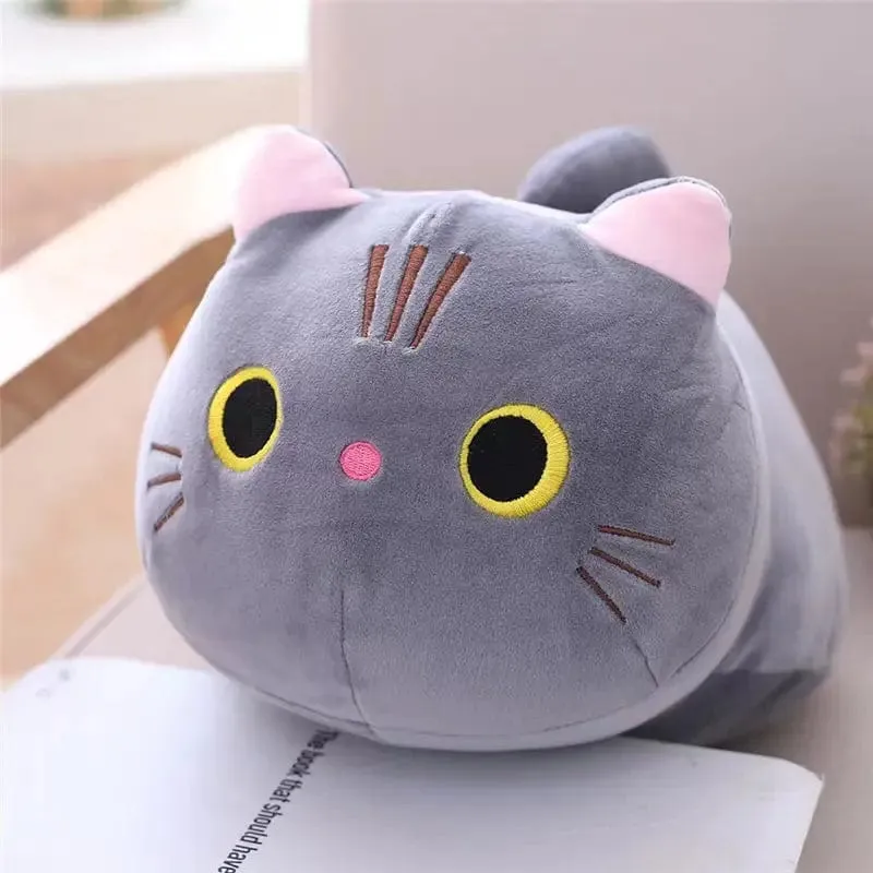 Cat Shaped Super Soft Stuffed Pillows