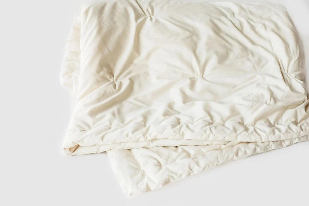 Certified Organic Wool Comforter - Clearance