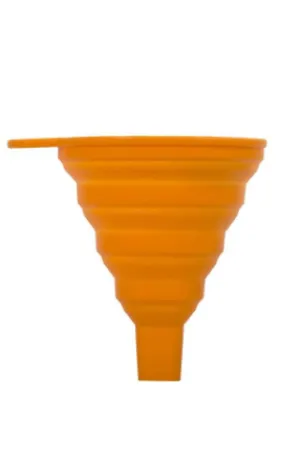 COLLAPSIBLE FUNNEL, SILICONE (large)