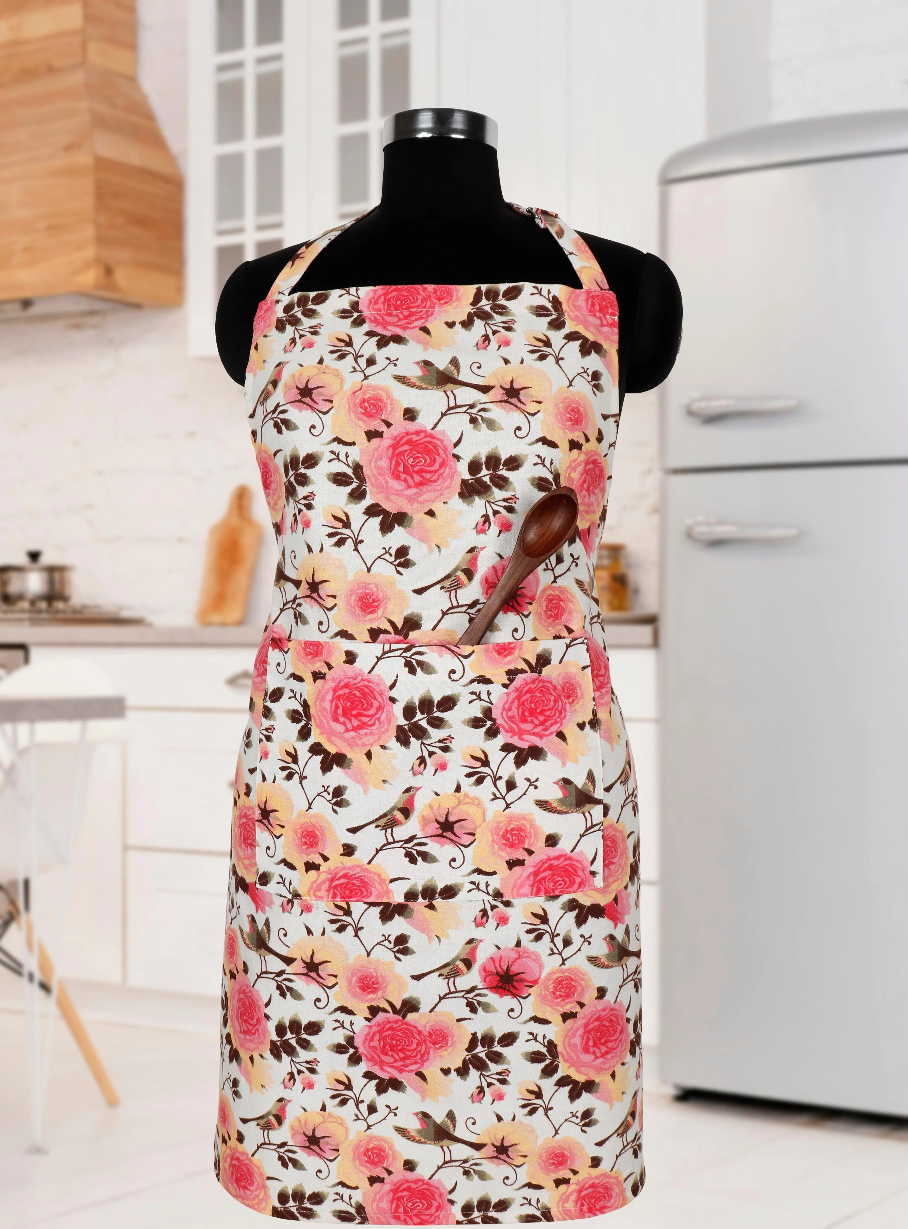 Cotton Isabella Free Size Apron Pack Of 1