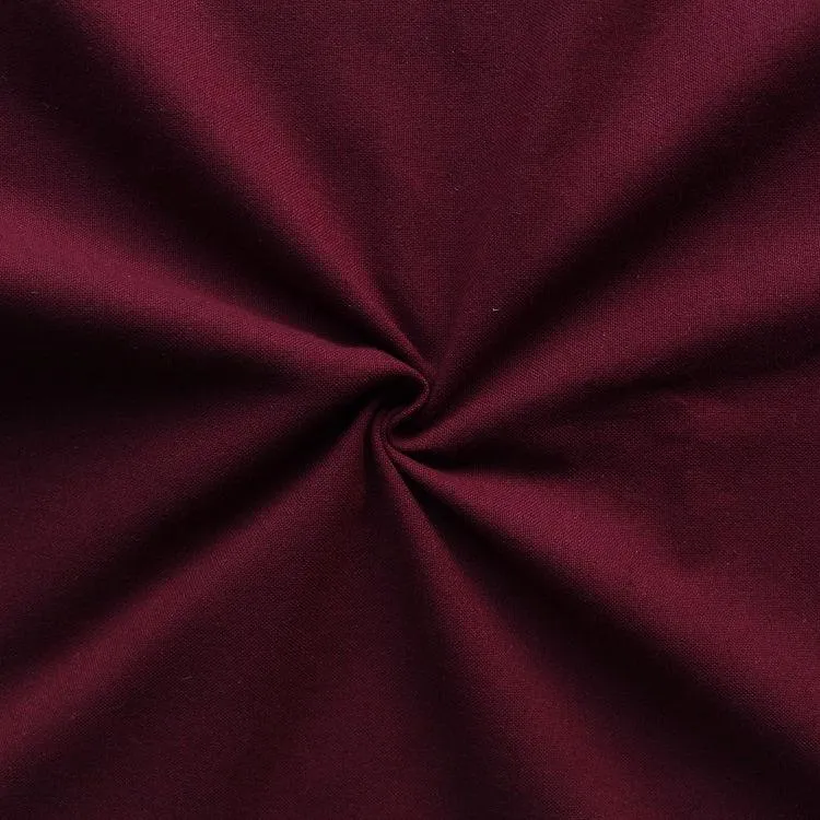 Cotton Solid Maroon Free Size Apron Pack Of 1