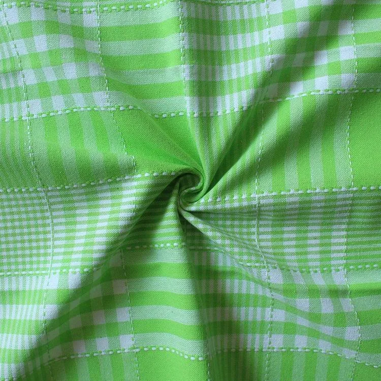 Cotton Track Dobby Green With Solid Pocket Free Size Apron Pack Of 1