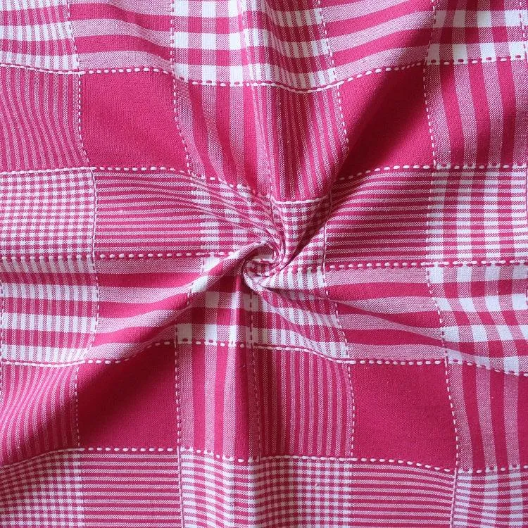 Cotton Track Dobby Pink With Solid Pocket Free Size Apron Pack Of 1