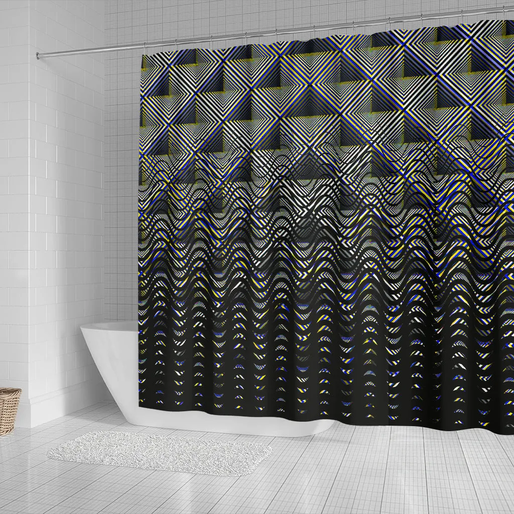 Cubed Shower Curtain