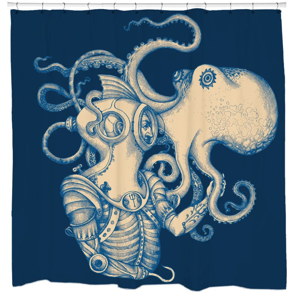 Deep Sea Discovery Shower Curtain