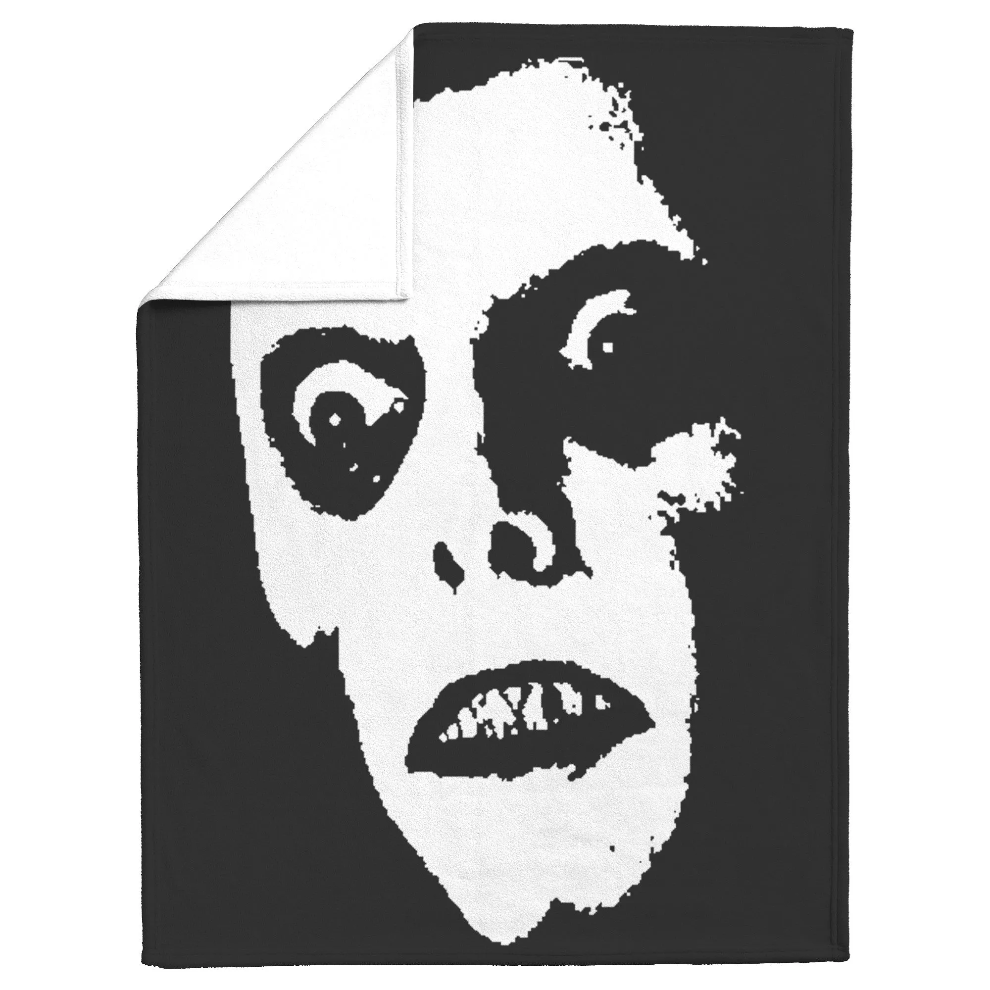 Demonic Horror Spirit Fleece Blanket