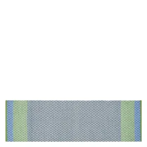 Designers Guild Cortez Cobalt Runner Rug