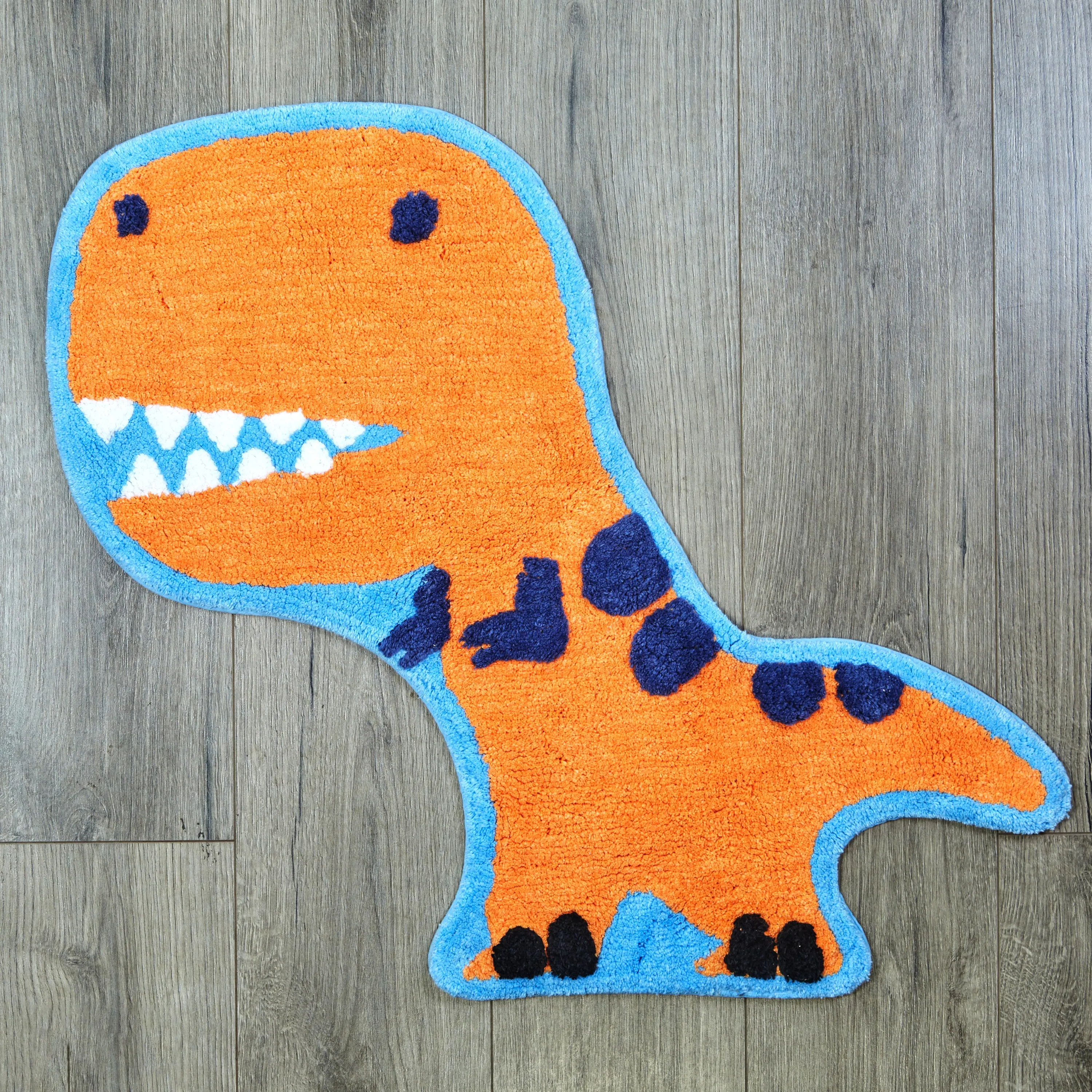 Dinosaur Bedroom or Bathroom Rug - 30x20 in