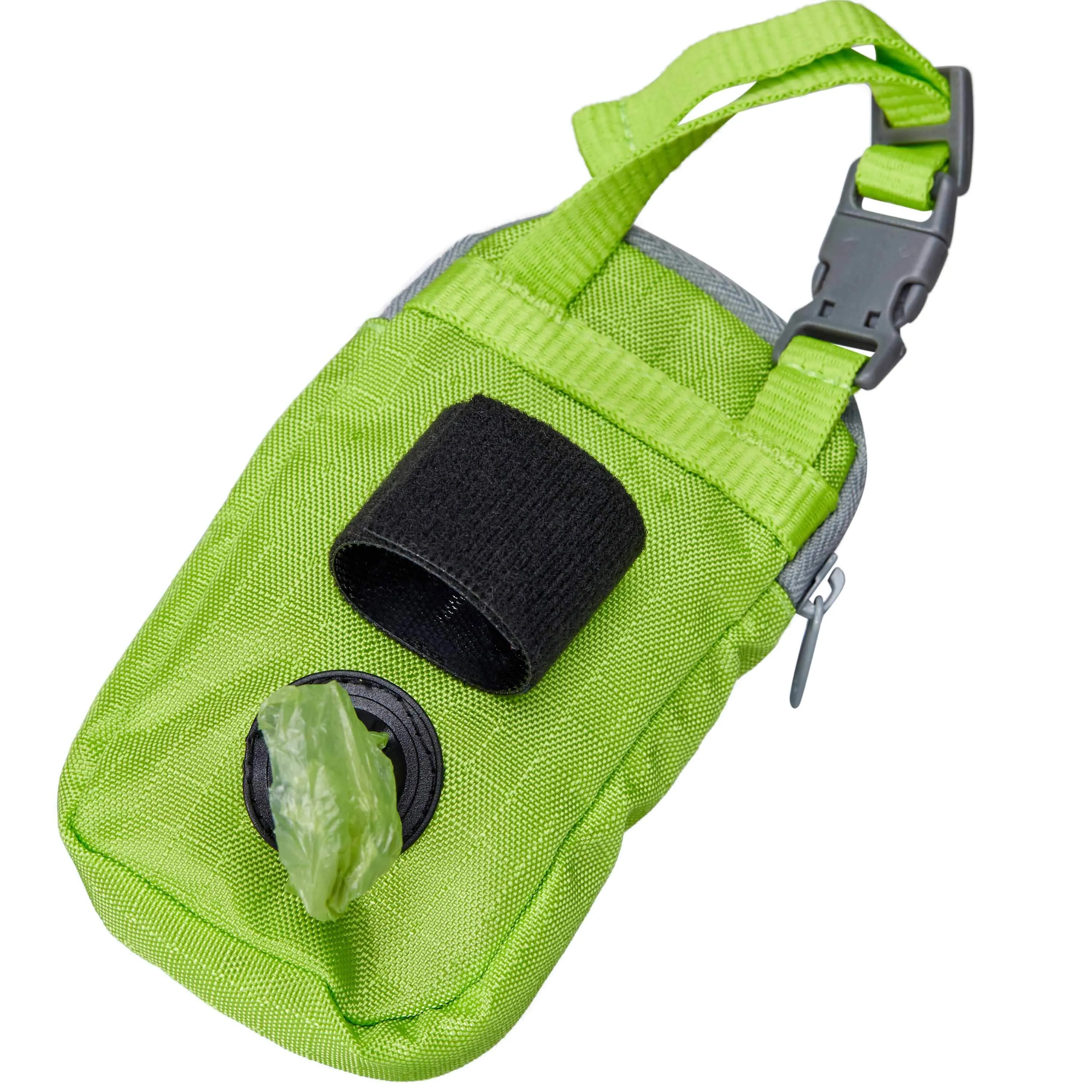 Dog Waste Bag Dispenser - Includes 1 Roll of Free Poop Bags