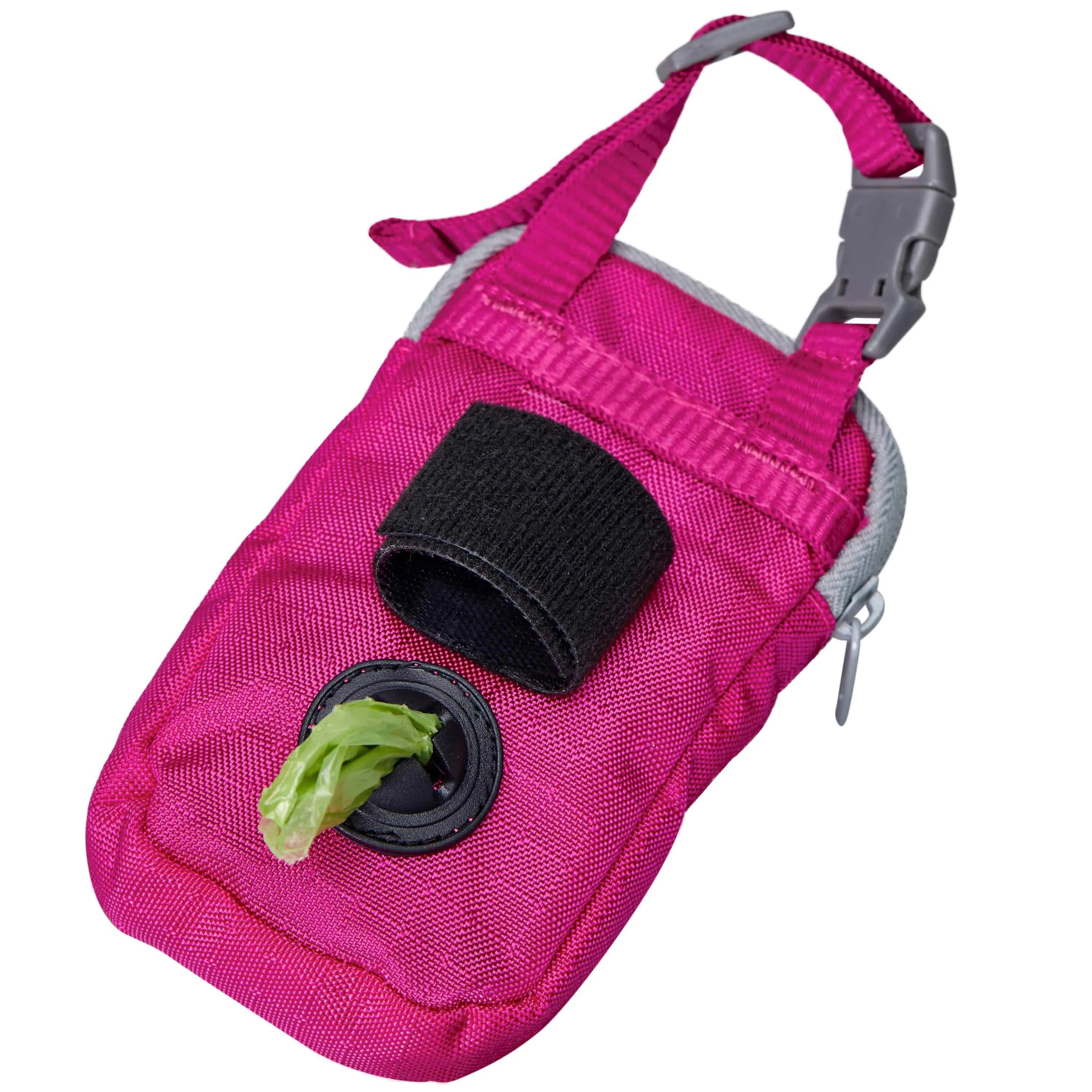 Dog Waste Bag Dispenser - Includes 1 Roll of Free Poop Bags