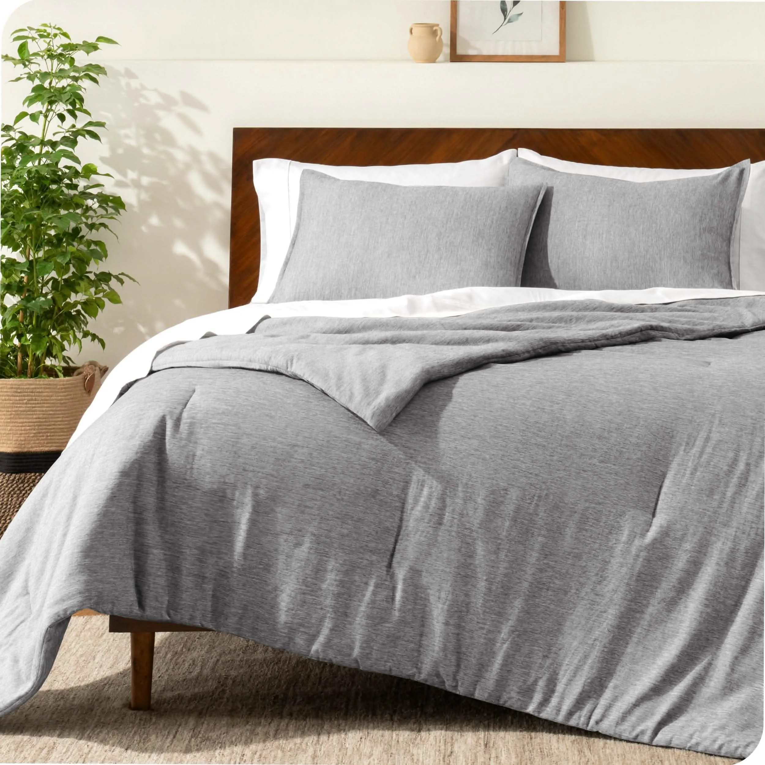 Down Alternative Track Stitch Comforter Set