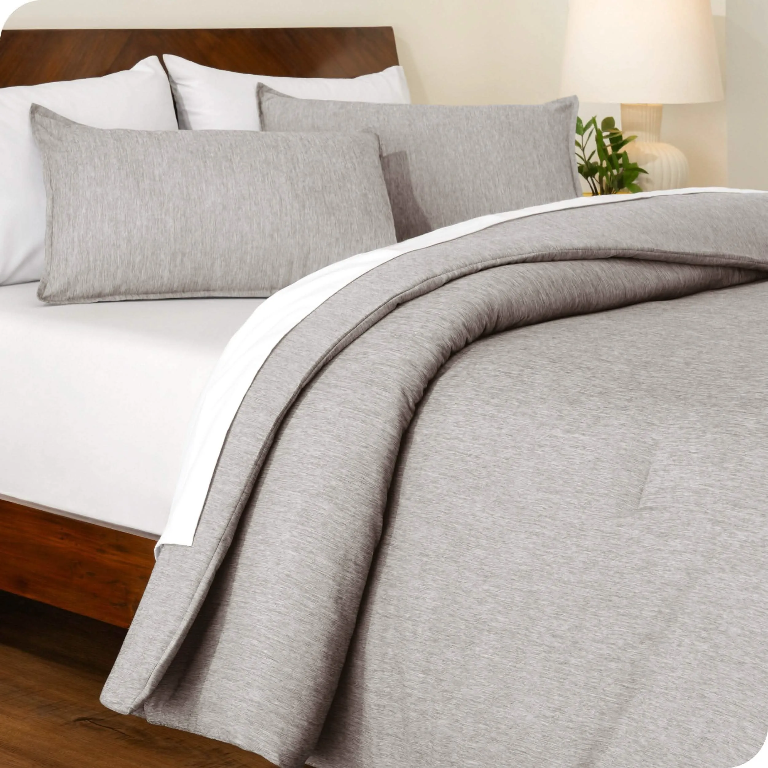 Down Alternative Track Stitch Comforter Set