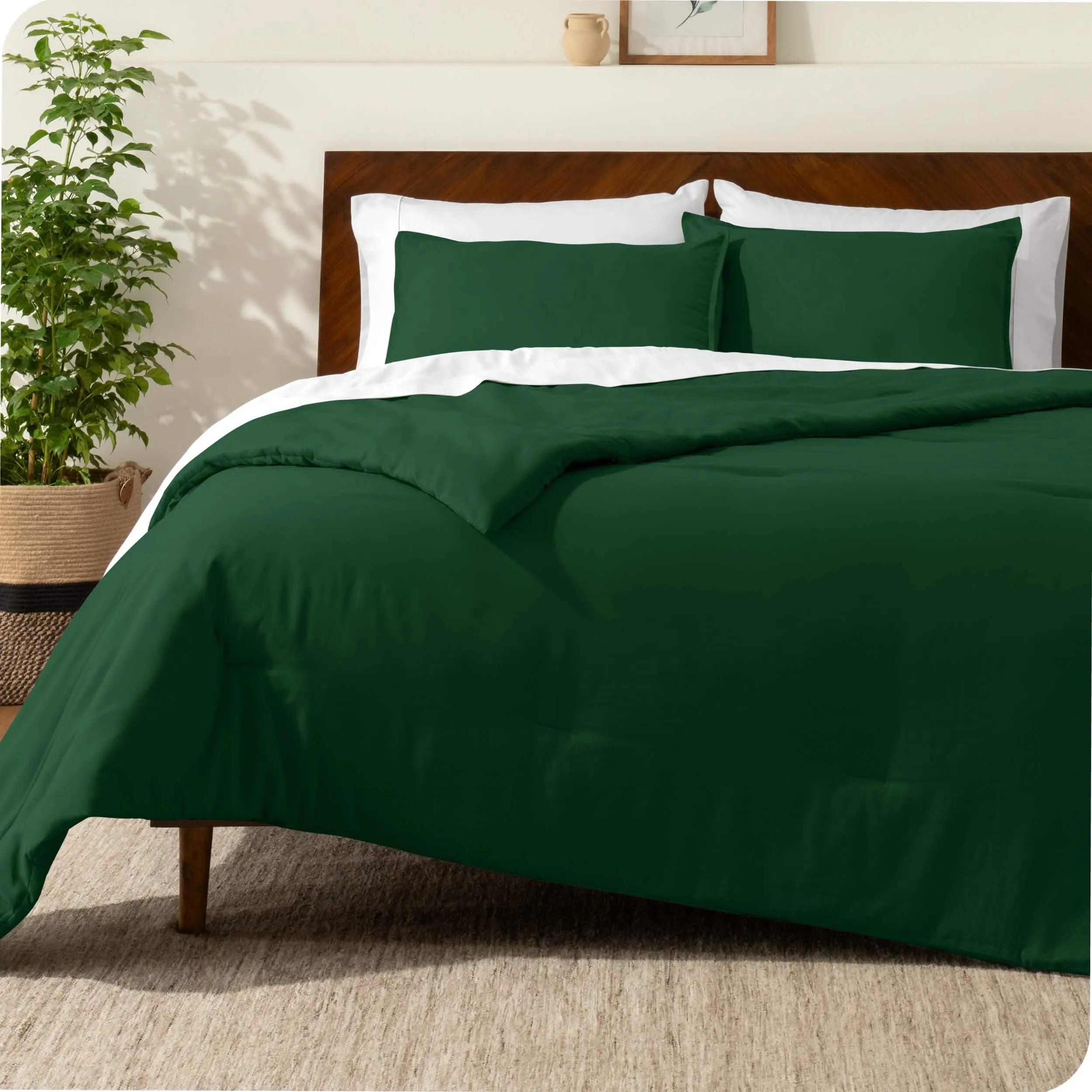 Down Alternative Track Stitch Comforter Set