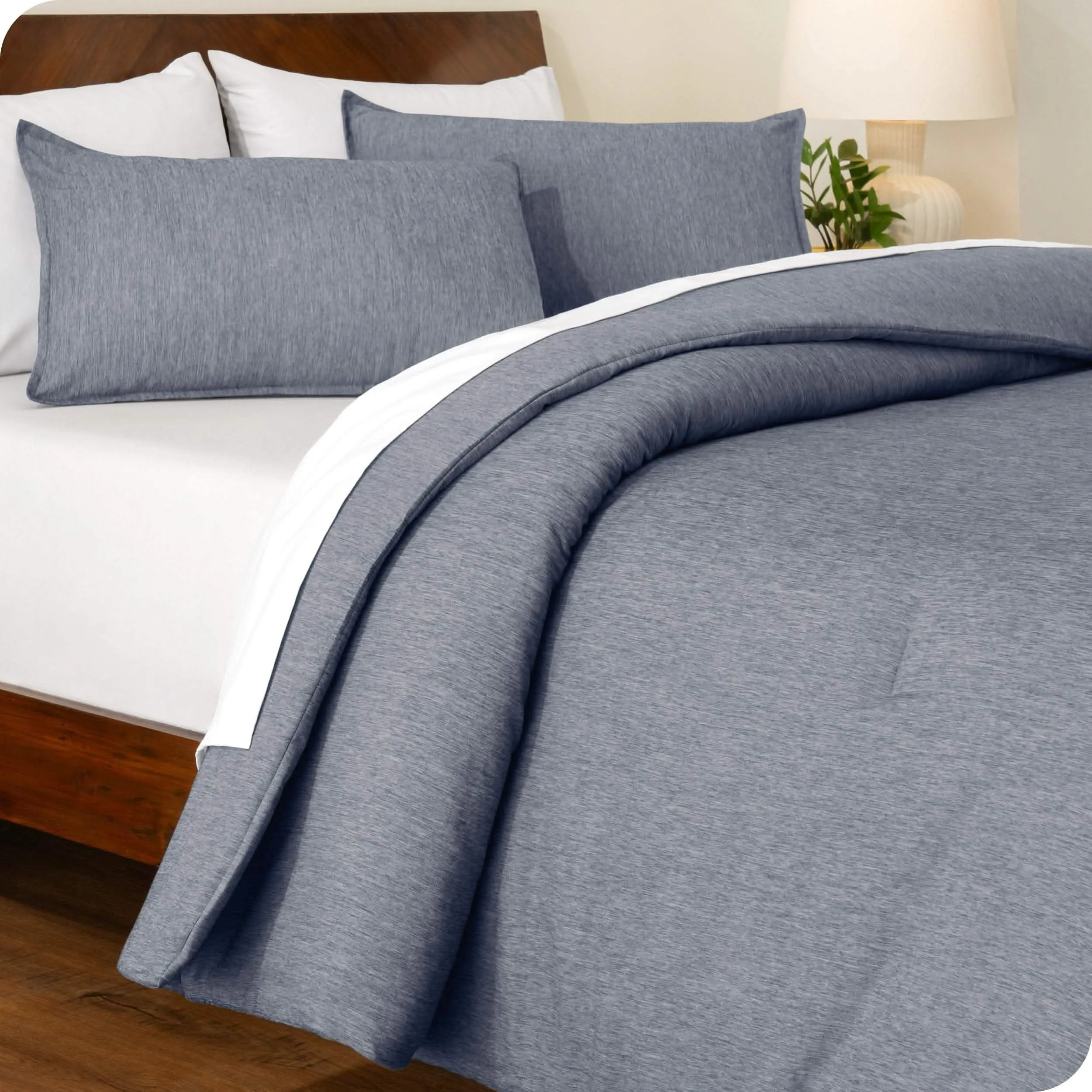 Down Alternative Track Stitch Comforter Set