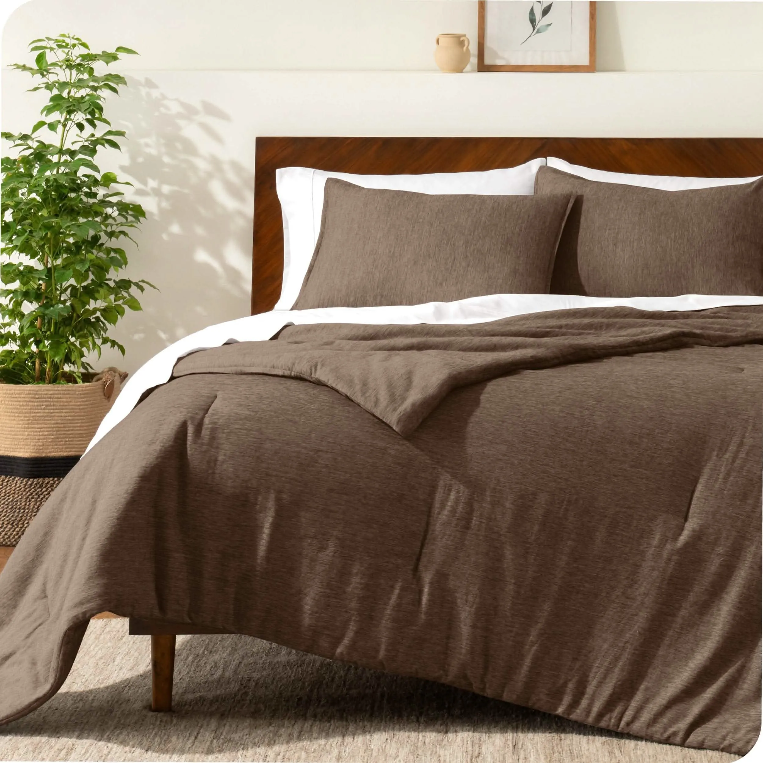 Down Alternative Track Stitch Comforter Set